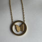 Ethereal Butterfly Circle Necklace