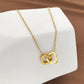 Eternal Bond Twin Heart Necklace
