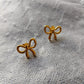 Golden Bow Whisper Studs