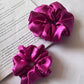 Soft Satin Scrunchies – Pink