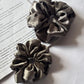 Soft Satin Scrunchies – Silver